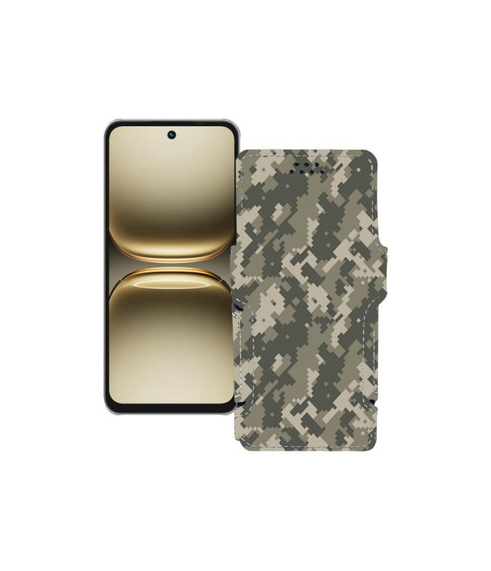 Чохол-книжка з екошкіри для телефону Tecno Spark 40