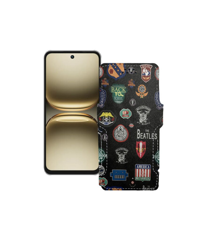 Чохол-книжка з екошкіри для телефону Tecno Spark 40