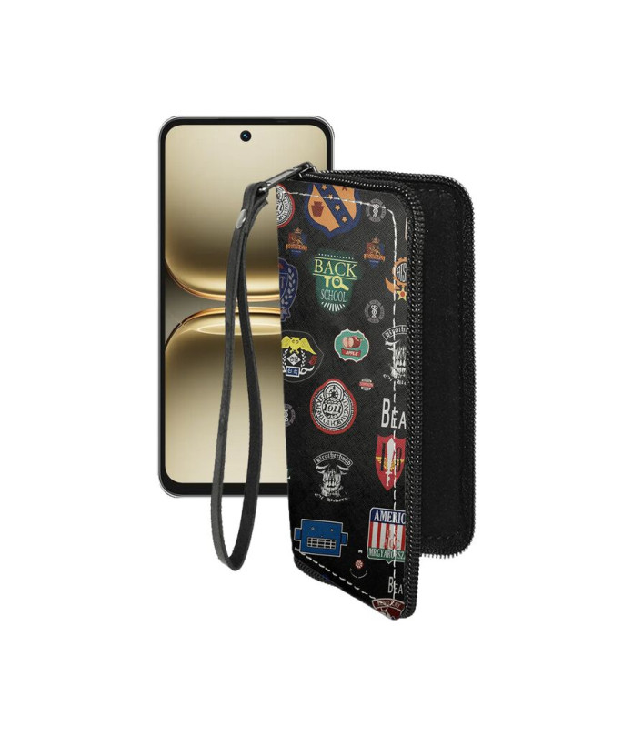 Чохол-гаманець з екошкіри для телефону Tecno Spark 40