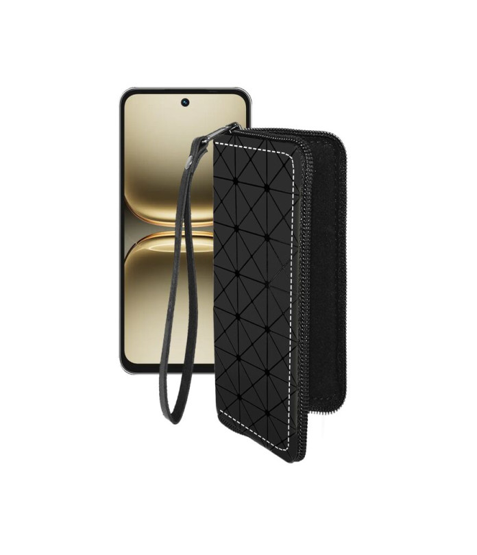 Чохол-гаманець з екошкіри для телефону Tecno Spark 40