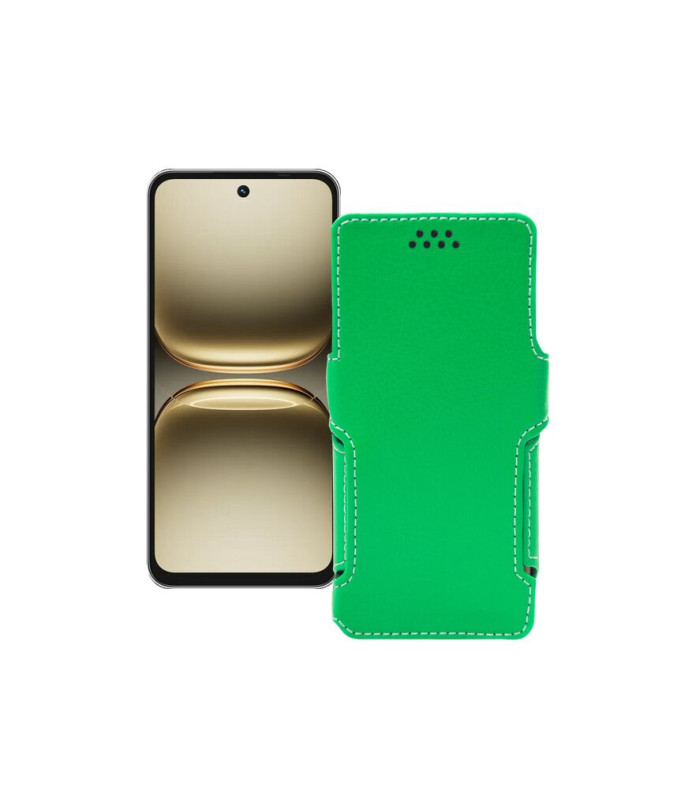 Чохол-книжка з екошкіри для телефону Tecno Spark 40