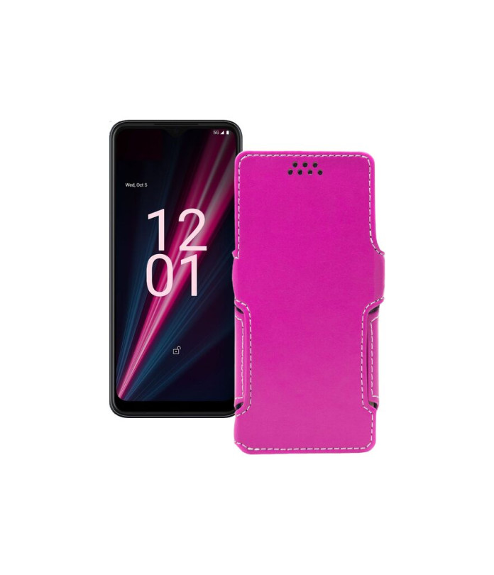 Чохол-книжка з екошкіри для телефону T-Mobile T Phone Pro