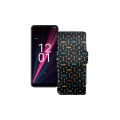 Чохол-книжка з екошкіри для телефону T-Mobile T Phone Pro