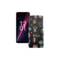 Чохол-флип з екошкіри для телефону T-Mobile T Phone Pro