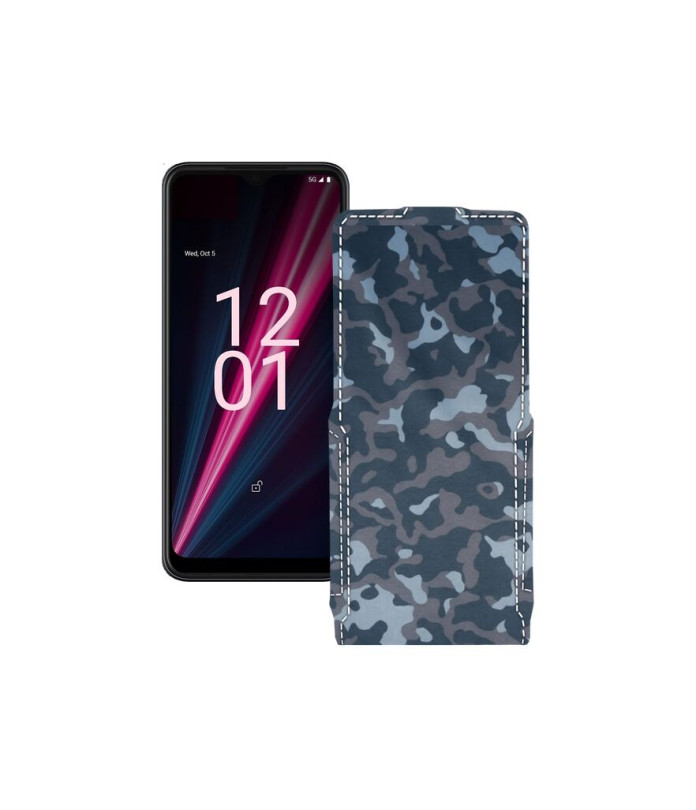 Чохол-флип з екошкіри для телефону T-Mobile T Phone Pro