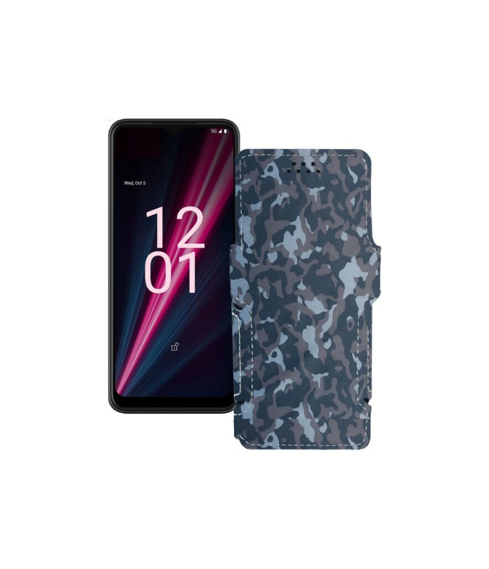 Чохол-книжка з екошкіри для телефону T-Mobile T Phone Pro