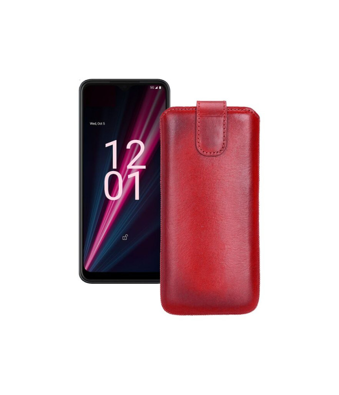 Витяжка з екошкіри для телефону T-Mobile T Phone Pro