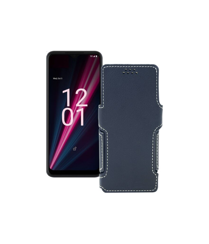 Чохол-книжка з екошкіри для телефону T-Mobile T Phone Pro