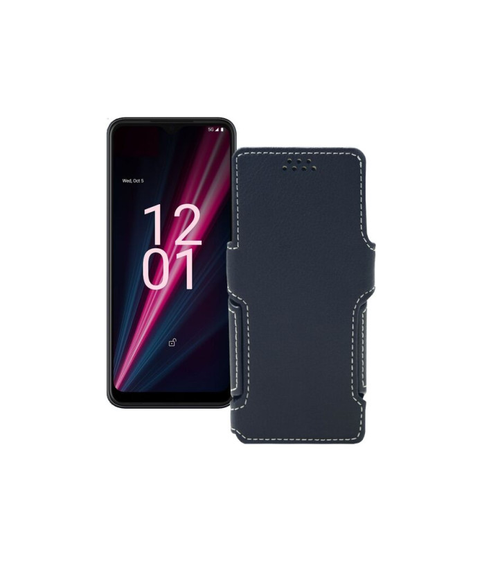 Чохол-книжка з екошкіри для телефону T-Mobile T Phone Pro