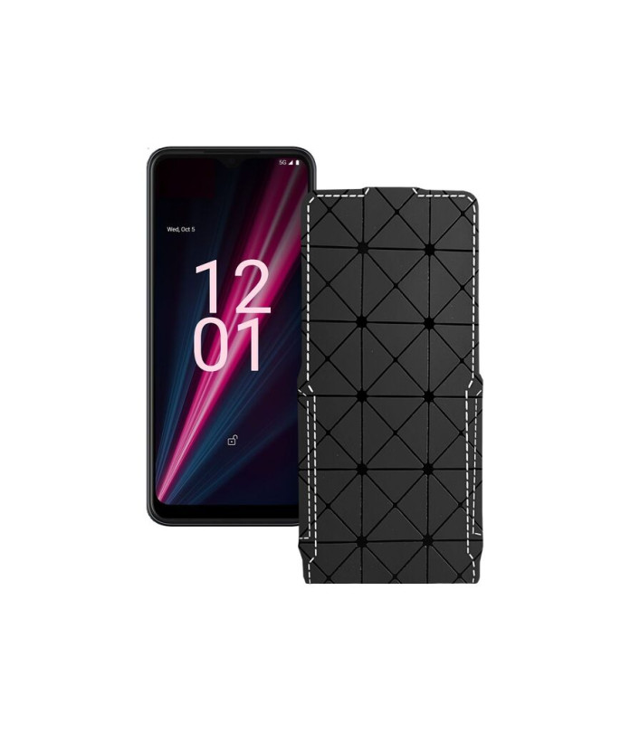 Чохол-флип з екошкіри для телефону T-Mobile T Phone Pro