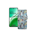 Чохол-книжка з екошкіри для телефону OPPO Reno 12 FS 5G