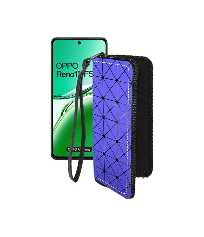 Чохол-гаманець з екошкіри для телефону OPPO Reno 12 FS 5G