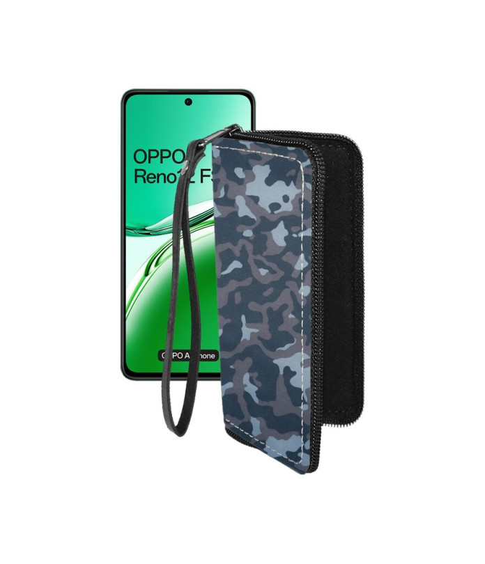 Чохол-гаманець з екошкіри для телефону OPPO Reno 12 FS 5G