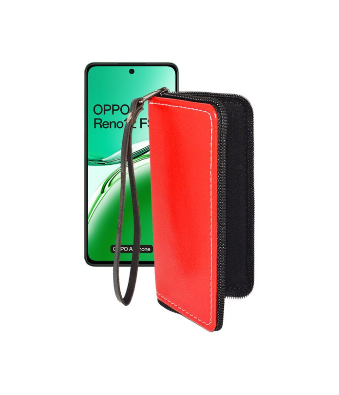 Чохол-гаманець з екошкіри для телефону OPPO Reno 12 FS 5G