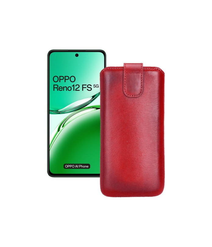 Витяжка зі шкіри для телефону OPPO Reno 12 FS 5G