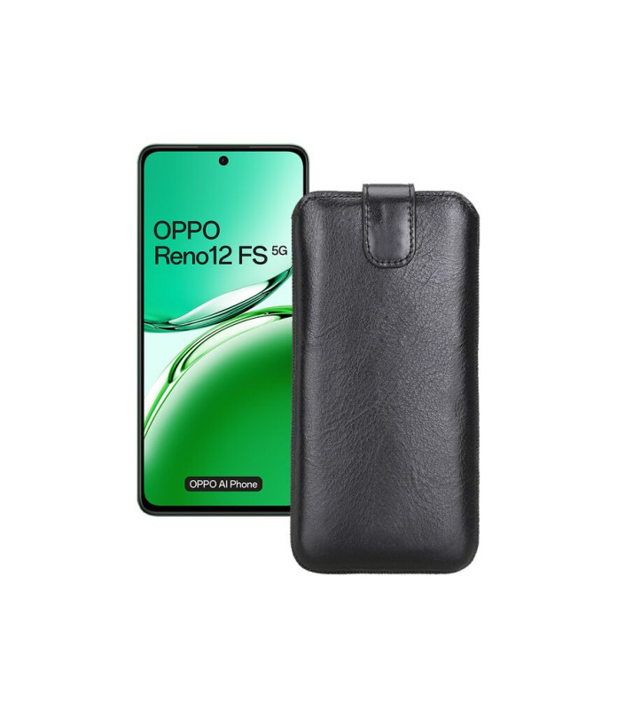 Витяжка зі шкіри для телефону OPPO Reno 12 FS 5G