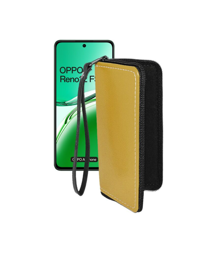 Чохол-гаманець з екошкіри для телефону OPPO Reno 12 FS 5G