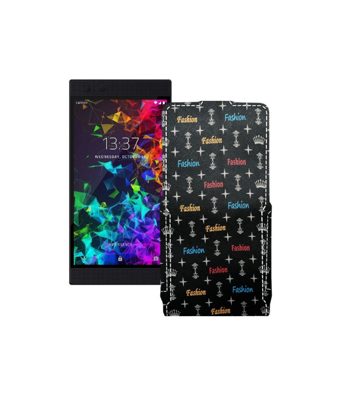 Чохол-флип з екошкіри для телефону Razer Phone 2