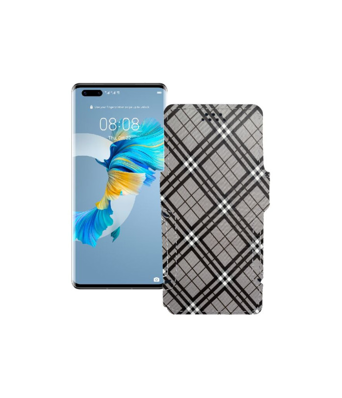 Чохол-книжка з екошкіри для телефону Huawei Mate 40 Pro Plus