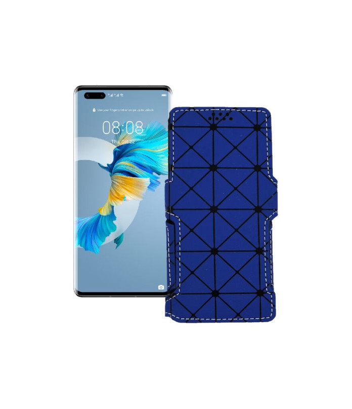 Чохол-книжка з екошкіри для телефону Huawei Mate 40 Pro Plus