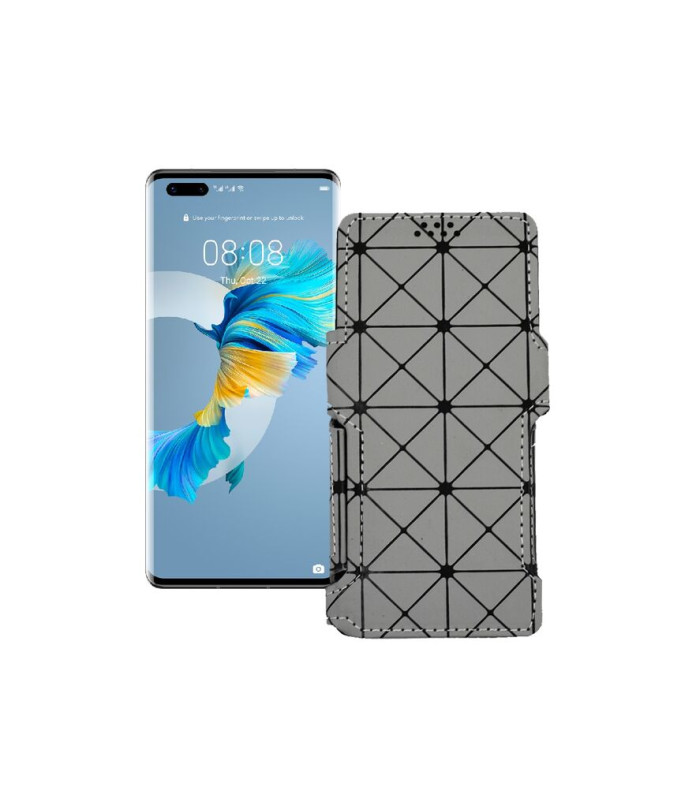 Чохол-книжка з екошкіри для телефону Huawei Mate 40 Pro Plus