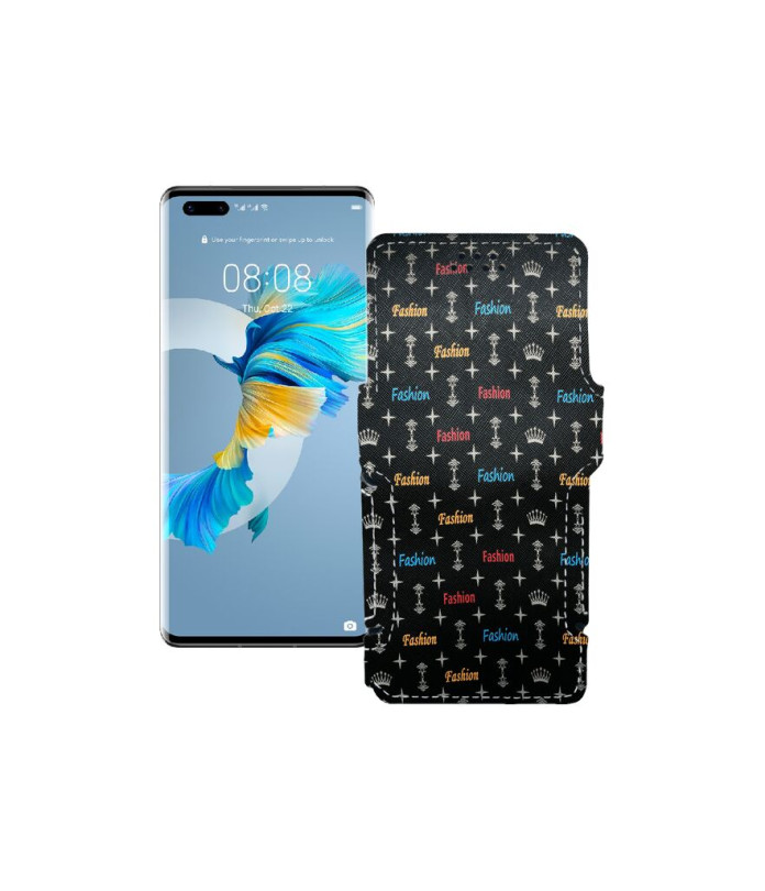 Чохол-книжка з екошкіри для телефону Huawei Mate 40 Pro Plus