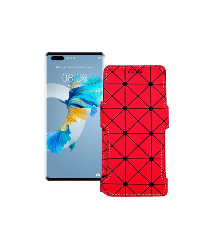 Чохол-книжка з екошкіри для телефону Huawei Mate 40 Pro Plus