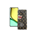 Чохол-флип з екошкіри для телефону Realme 12 Lite