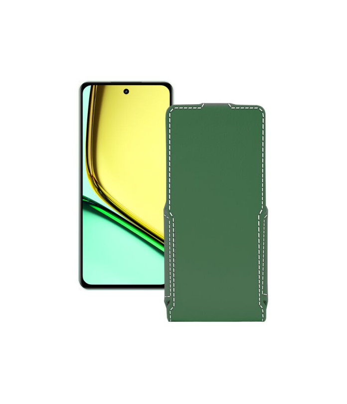 Чохол-флип з екошкіри для телефону Realme 12 Lite