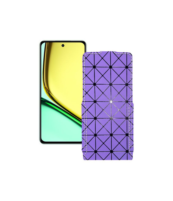 Чохол-флип з екошкіри для телефону Realme 12 Lite
