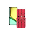 Чохол-флип з екошкіри для телефону Realme 12 Lite