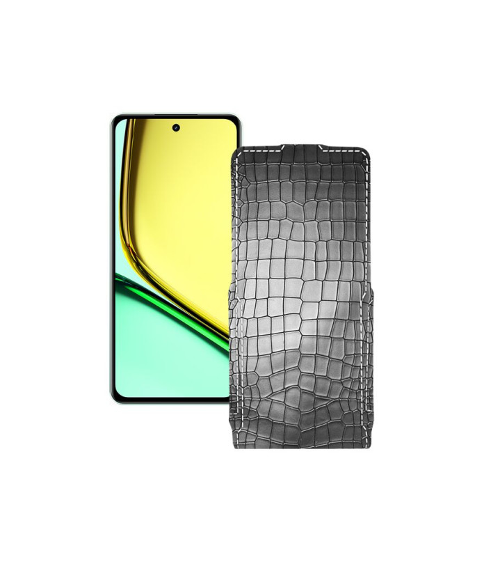 Чохол-флип з екошкіри для телефону Realme 12 Lite