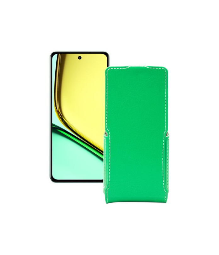 Чохол-флип з екошкіри для телефону Realme 12 Lite