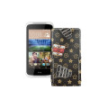 Чохол-флип з екошкіри для телефону HTC Desire 326g Dual