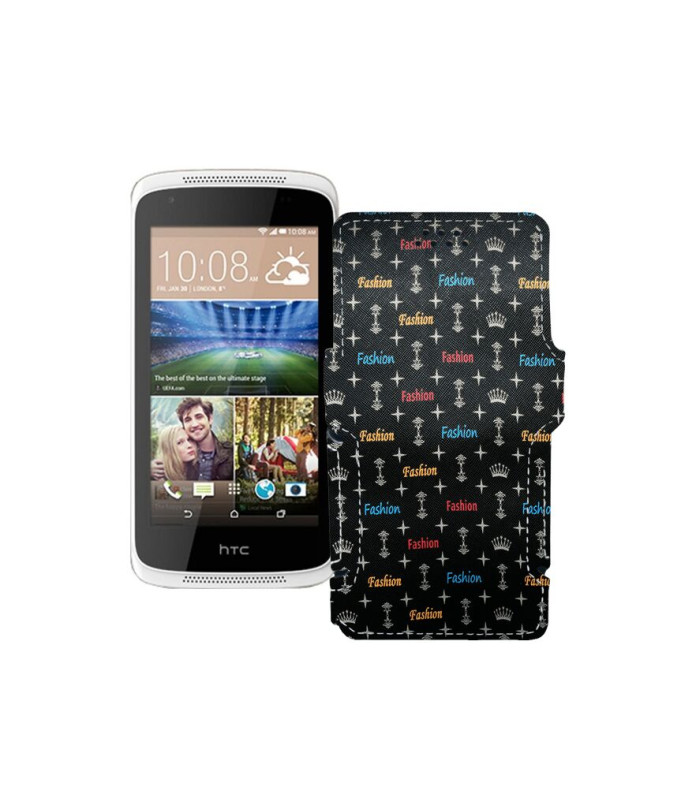 Чохол-книжка з екошкіри для телефону HTC Desire 326g Dual