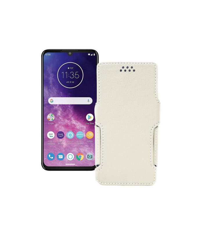 Чохол-книжка з екошкіри для телефону Motorola One Zoom