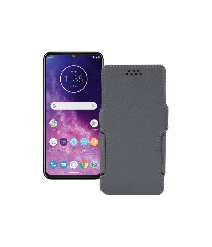 Чохол-книжка з екошкіри для телефону Motorola One Zoom