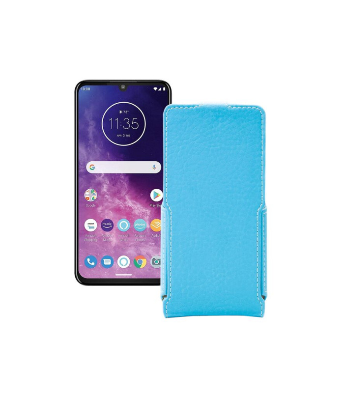 Чохол-флип з екошкіри для телефону Motorola One Zoom