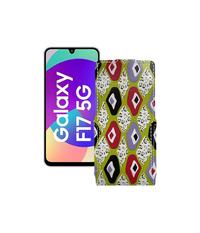 Чохол-флип з екошкіри для телефону Samsung Galaxy F17 (E176)