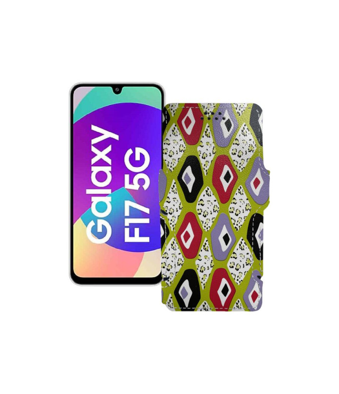 Чохол-книжка з екошкіри для телефону Samsung Galaxy F17 (E176)