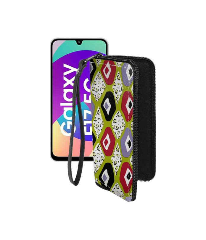 Чохол-гаманець з екошкіри для телефону Samsung Galaxy F17 (E176)