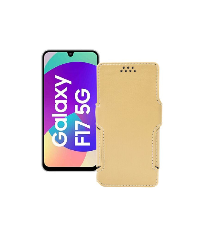 Чохол-книжка з екошкіри для телефону Samsung Galaxy F17 (E176)