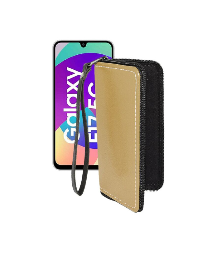 Чохол-гаманець з екошкіри для телефону Samsung Galaxy F17 (E176)
