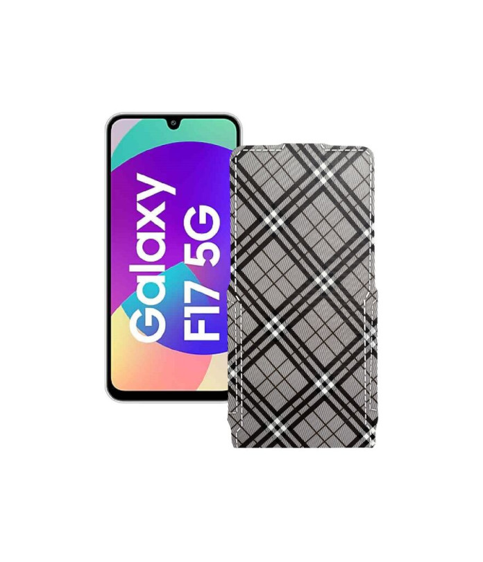 Чохол-флип з екошкіри для телефону Samsung Galaxy F17 (E176)
