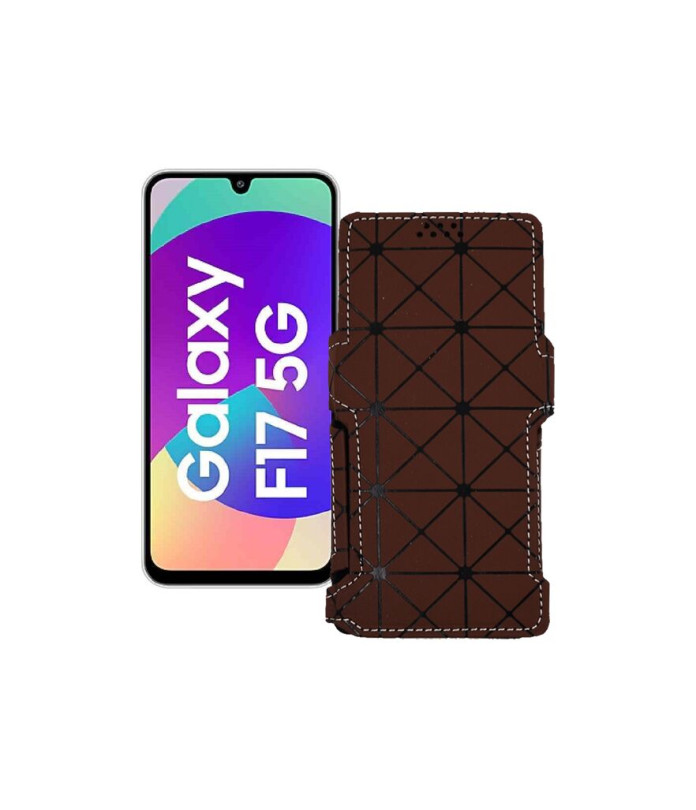 Чохол-книжка з екошкіри для телефону Samsung Galaxy F17 (E176)