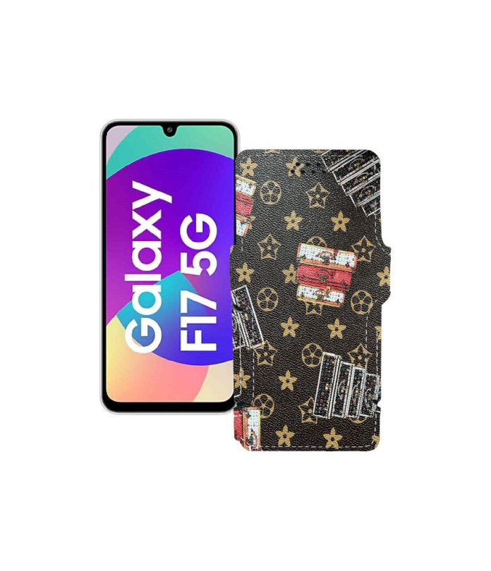 Чохол-книжка з екошкіри для телефону Samsung Galaxy F17 (E176)