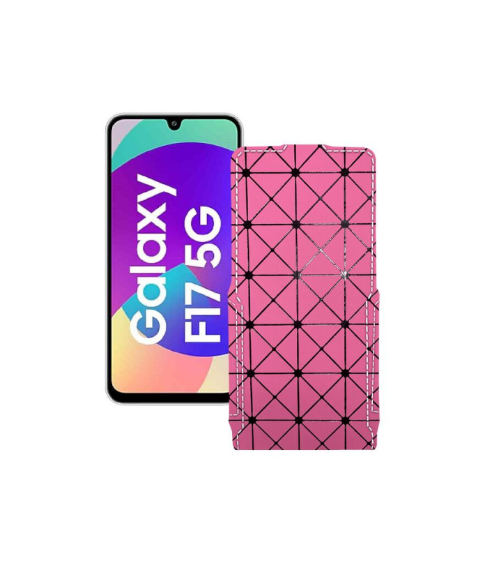 Чохол-флип з екошкіри для телефону Samsung Galaxy F17 (E176)