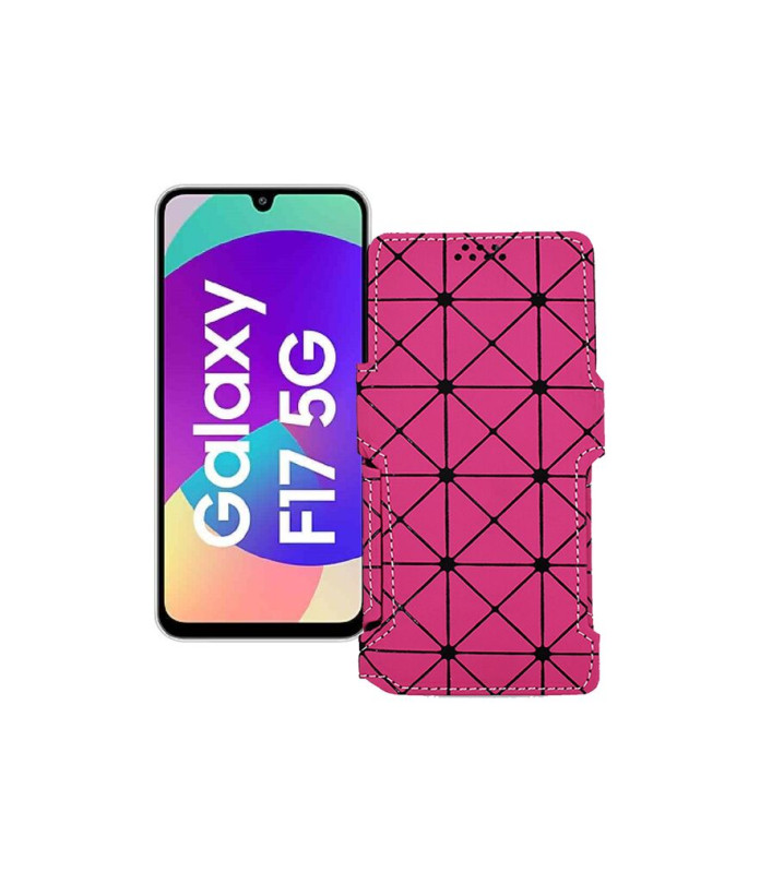 Чохол-книжка з екошкіри для телефону Samsung Galaxy F17 (E176)