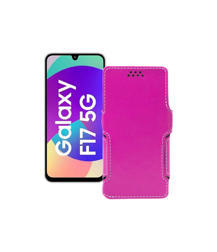 Чохол-книжка з екошкіри для телефону Samsung Galaxy F17 (E176)