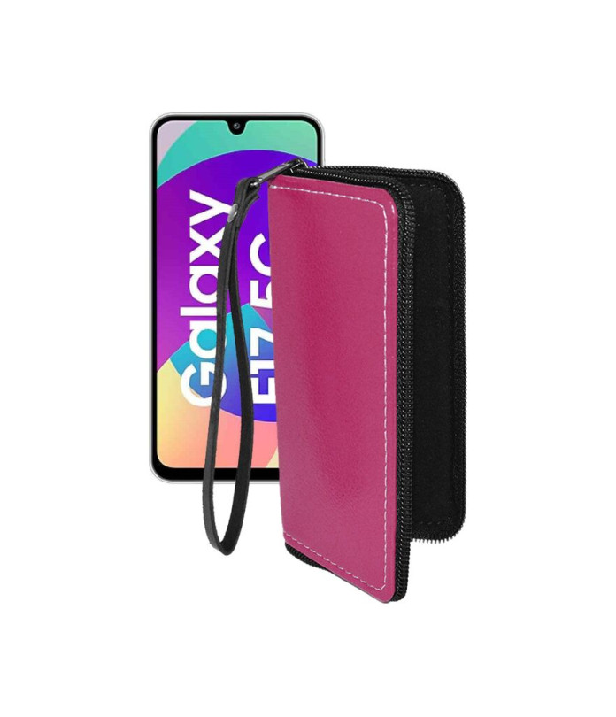 Чохол-гаманець з екошкіри для телефону Samsung Galaxy F17 (E176)